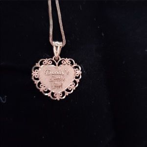 14k Daddy's Little Girl  Necklace